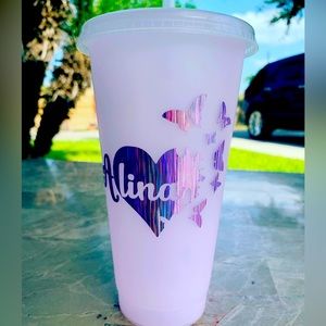Color changing custom cups !💓